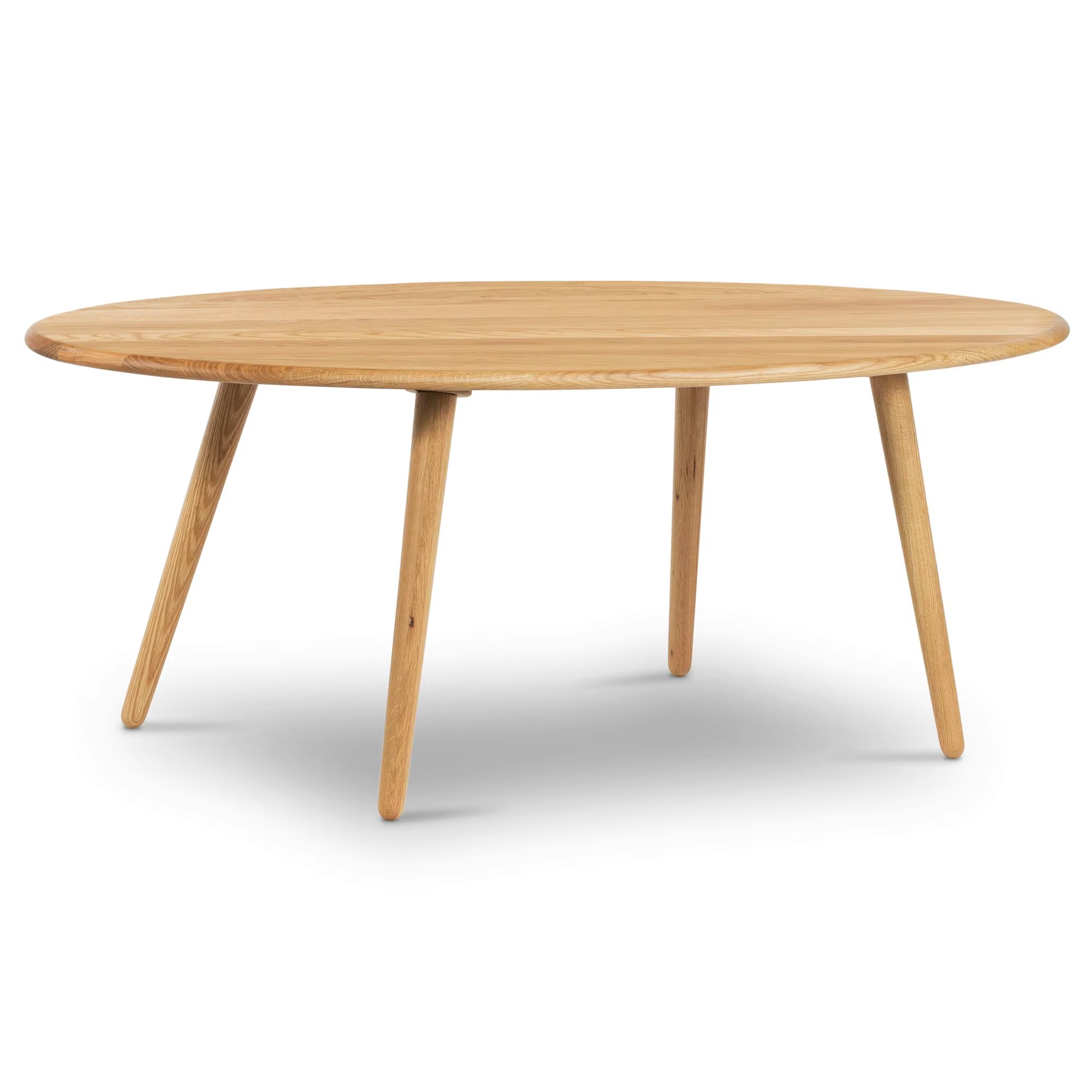 Ovale Couchtisch Ovalis aus Eiche