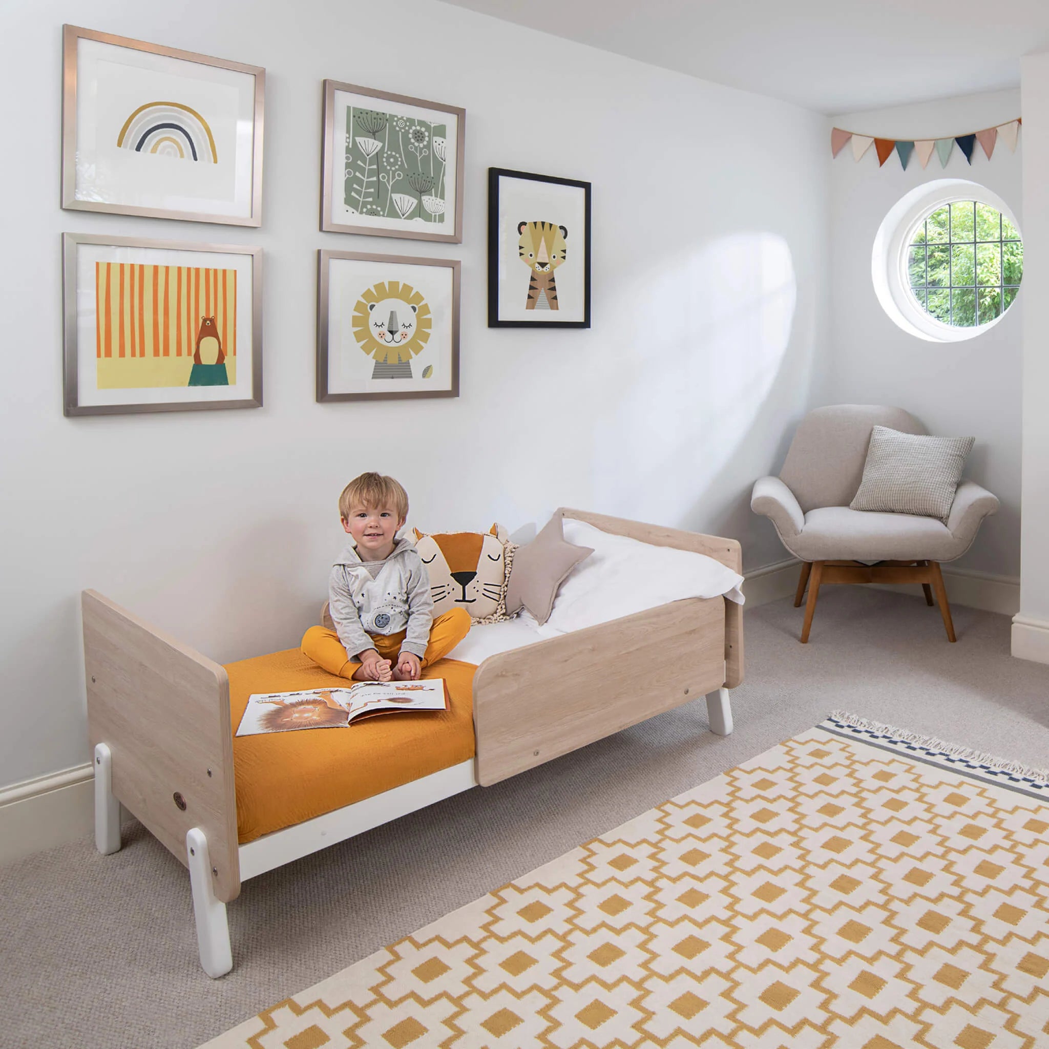 Boori Natty — 3-in-1-Kinderbett mit der Funktion eines Kleinkinderbettes (von Geburt bis 5 Jahre)