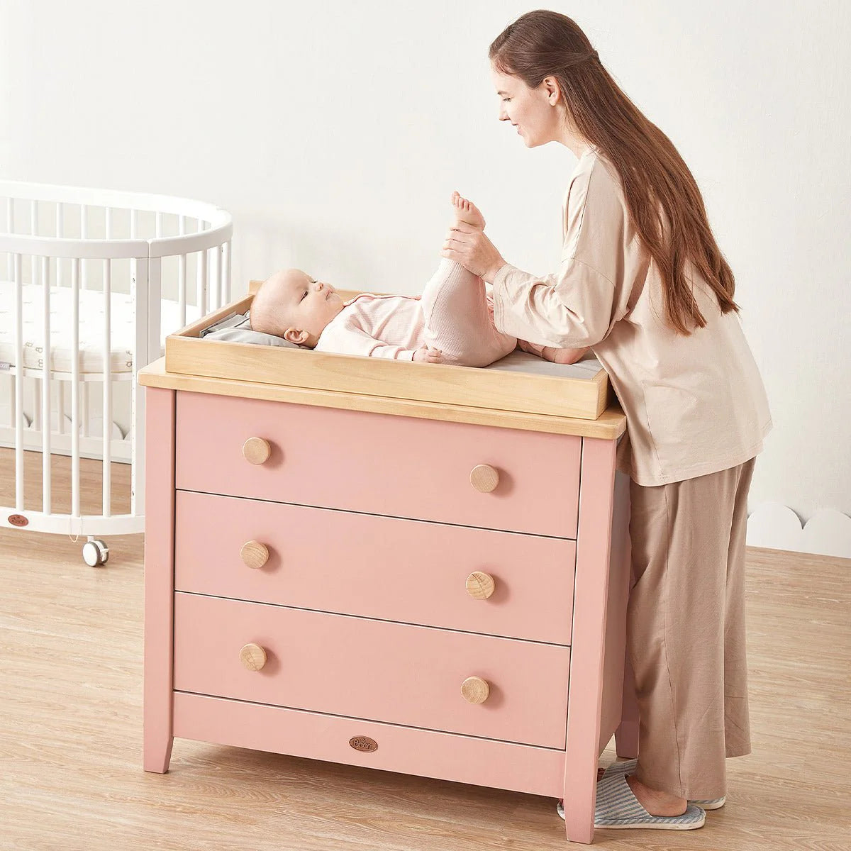 Kommode Boori mit 3 Schubladen – für das Kinder- und Schlafzimmer
