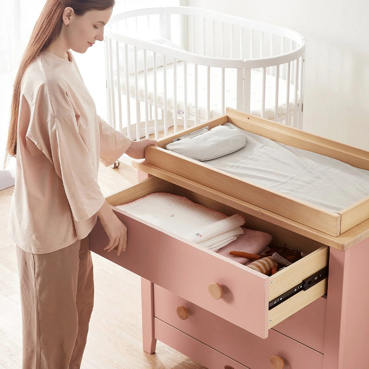 Kommode Boori mit 3 Schubladen – für das Kinder- und Schlafzimmer