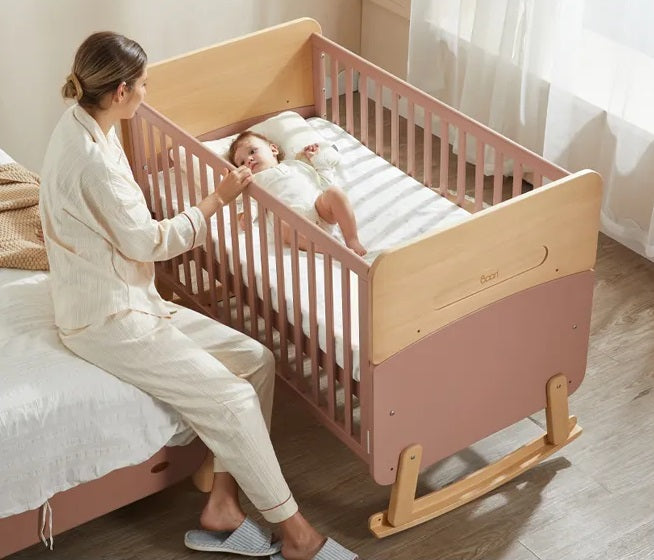 Boori Neat 5-in-1 Babybett mit Wiege- und Kinderbettfunktion