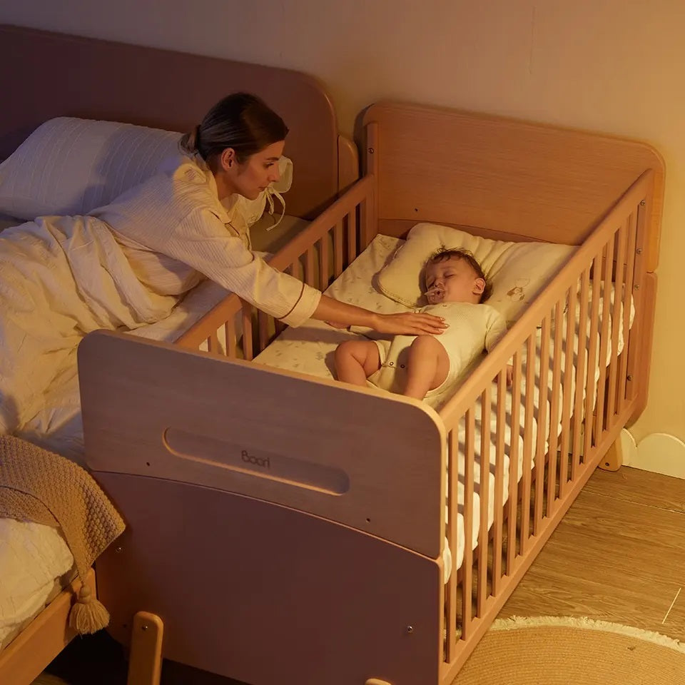 Boori Neat 5-in-1 Babybett mit Wiege- und Kinderbettfunktion