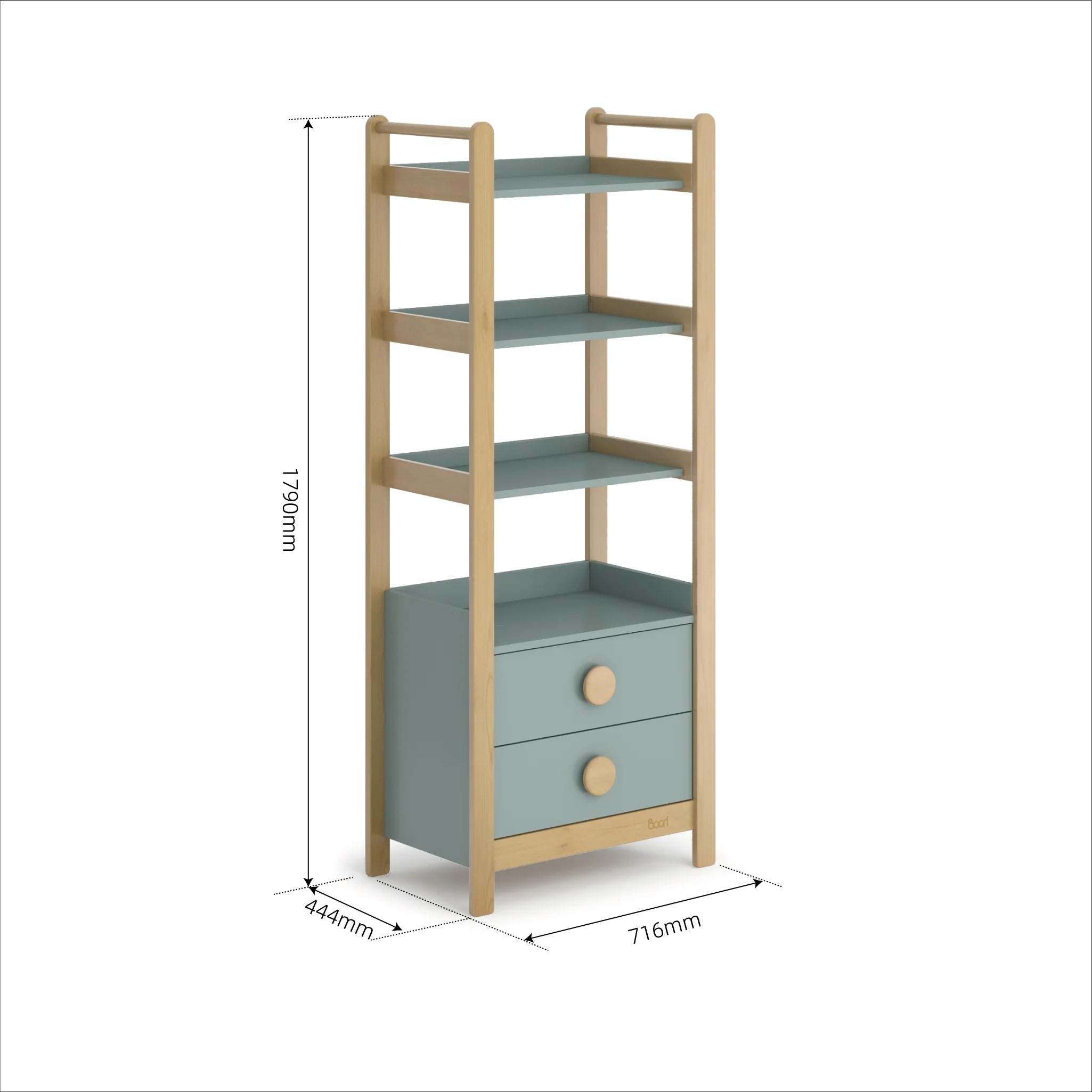 Boori Tidy Multifunktionsregal und Kleiderschrank 2-in-1