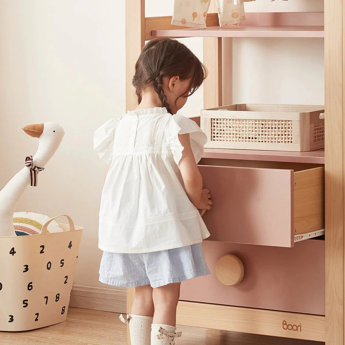 Boori Tidy Multifunktionsregal und Kleiderschrank 2-in-1