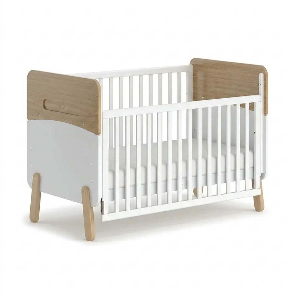 Boori Neat 5-in-1 Babybett mit Wiege- und Kinderbettfunktion