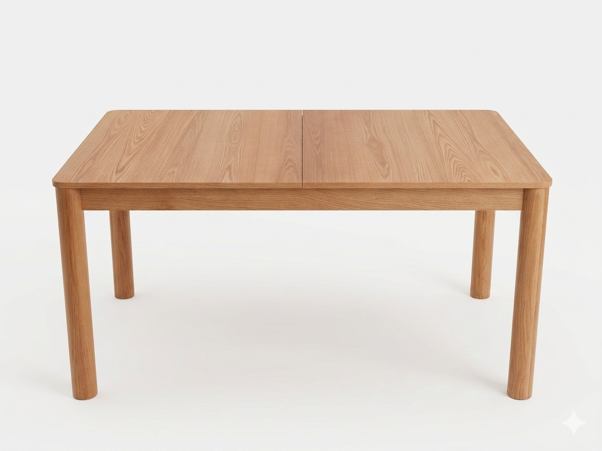 Esstisch ausziehbar 150-180 cm Eiche Furnier 6 Personen Modern