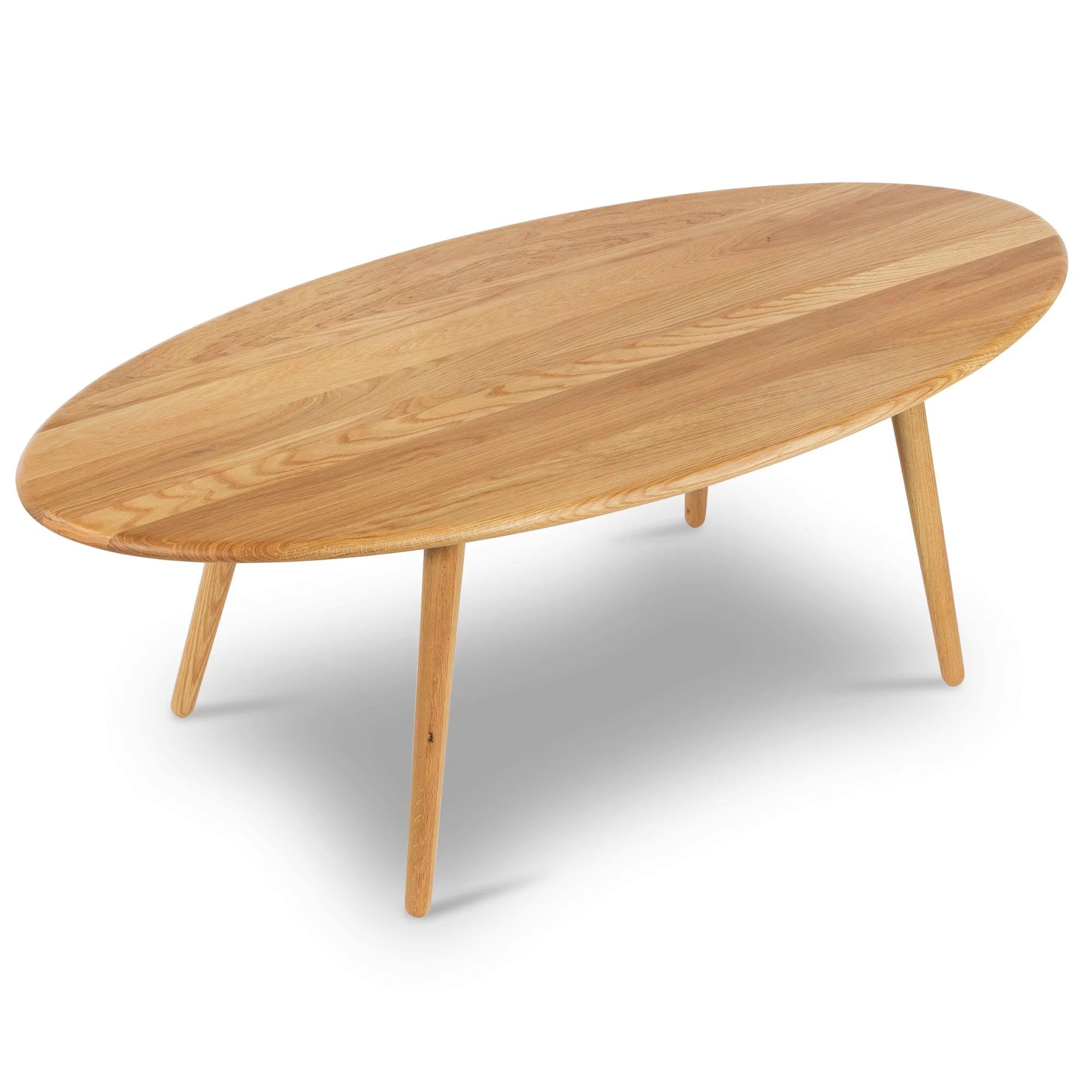 Ovale Couchtisch Ovalis aus Eiche