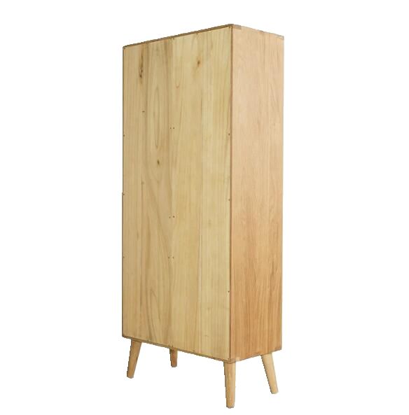 Designer-Regal Edison aus Eiche mit Schublade und Fächern
