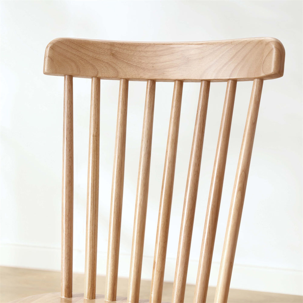 Klassische Esszimmerstühle aus Holz – 2er-Set