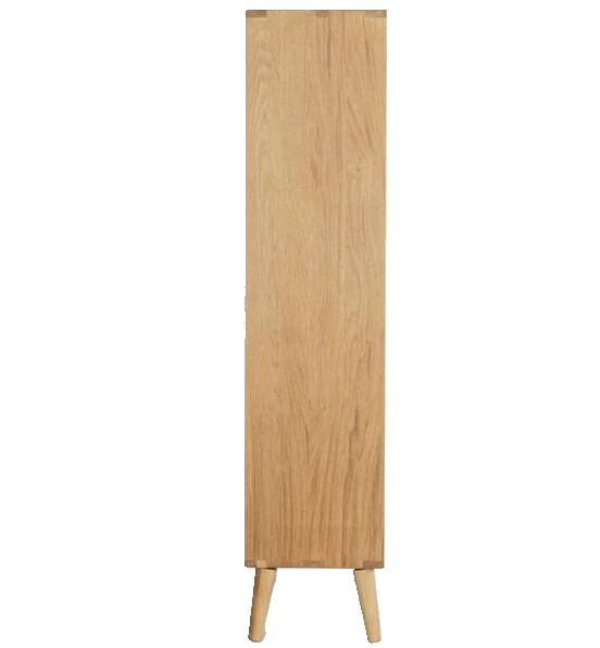 Designer-Regal Edison aus Eiche mit Schublade und Fächern