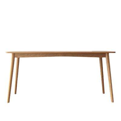 Esstisch Amber Eiche – Massivholz, Honigeiche, 140 × 80 cm
