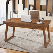 Computertisch 140 cm Mid-Century Modern mit Schublade
