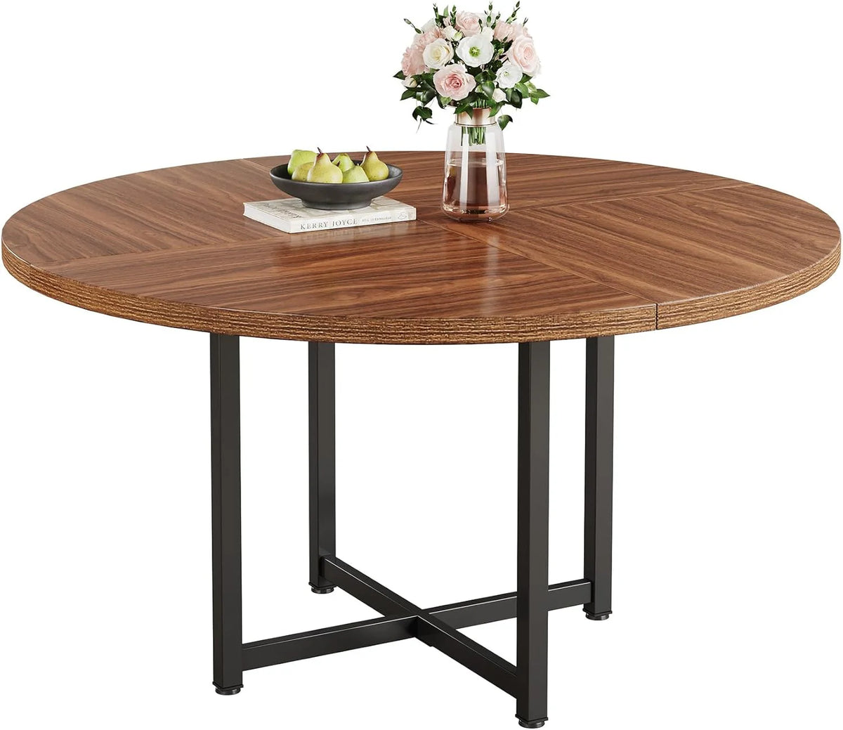 Runder Esstisch 120 cm - Industrial