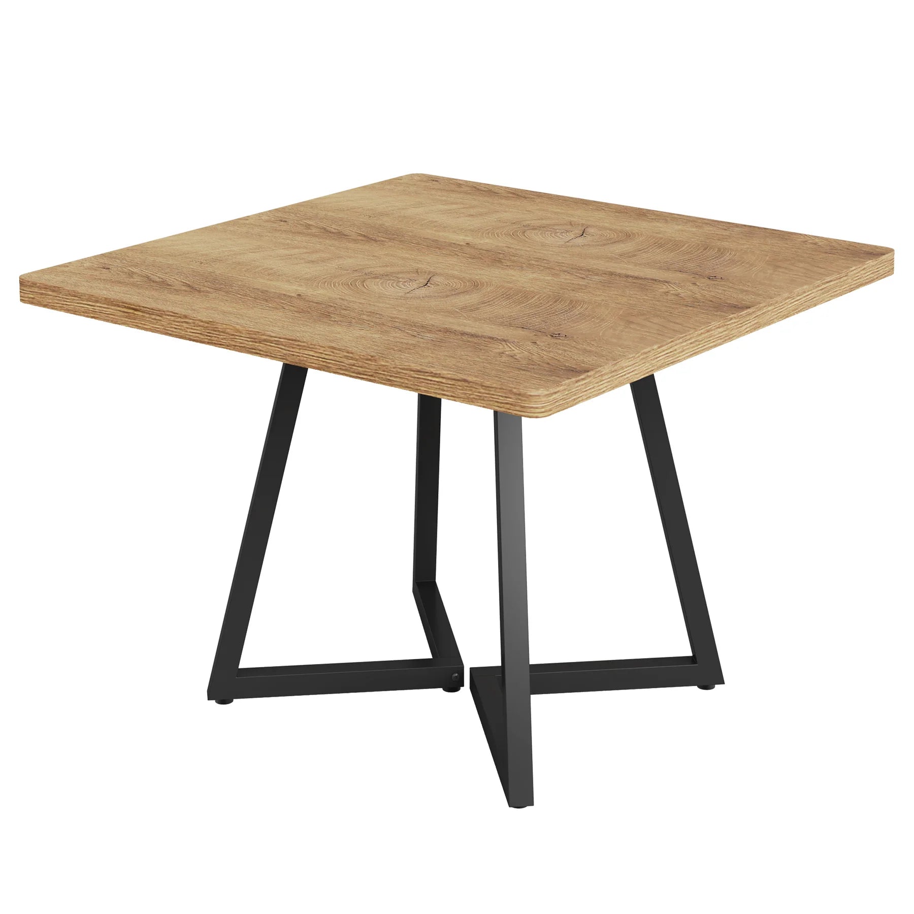 Quadratischer Esstisch 80x80 cm Industrial