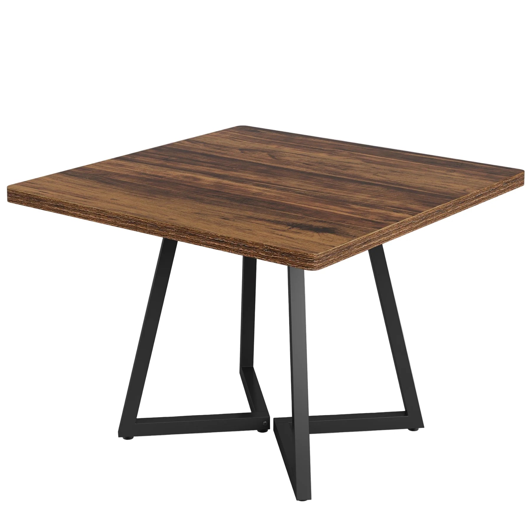 Quadratischer Esstisch 80x80 cm Industrial