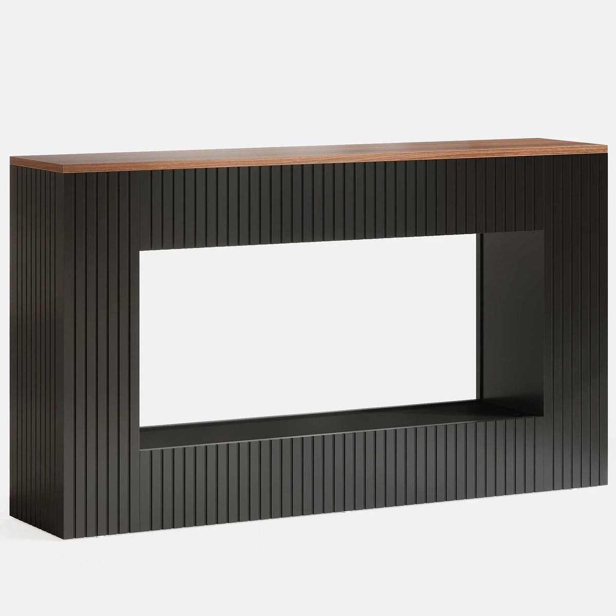 Konsolentisch 140 cm Holz mit Ablage