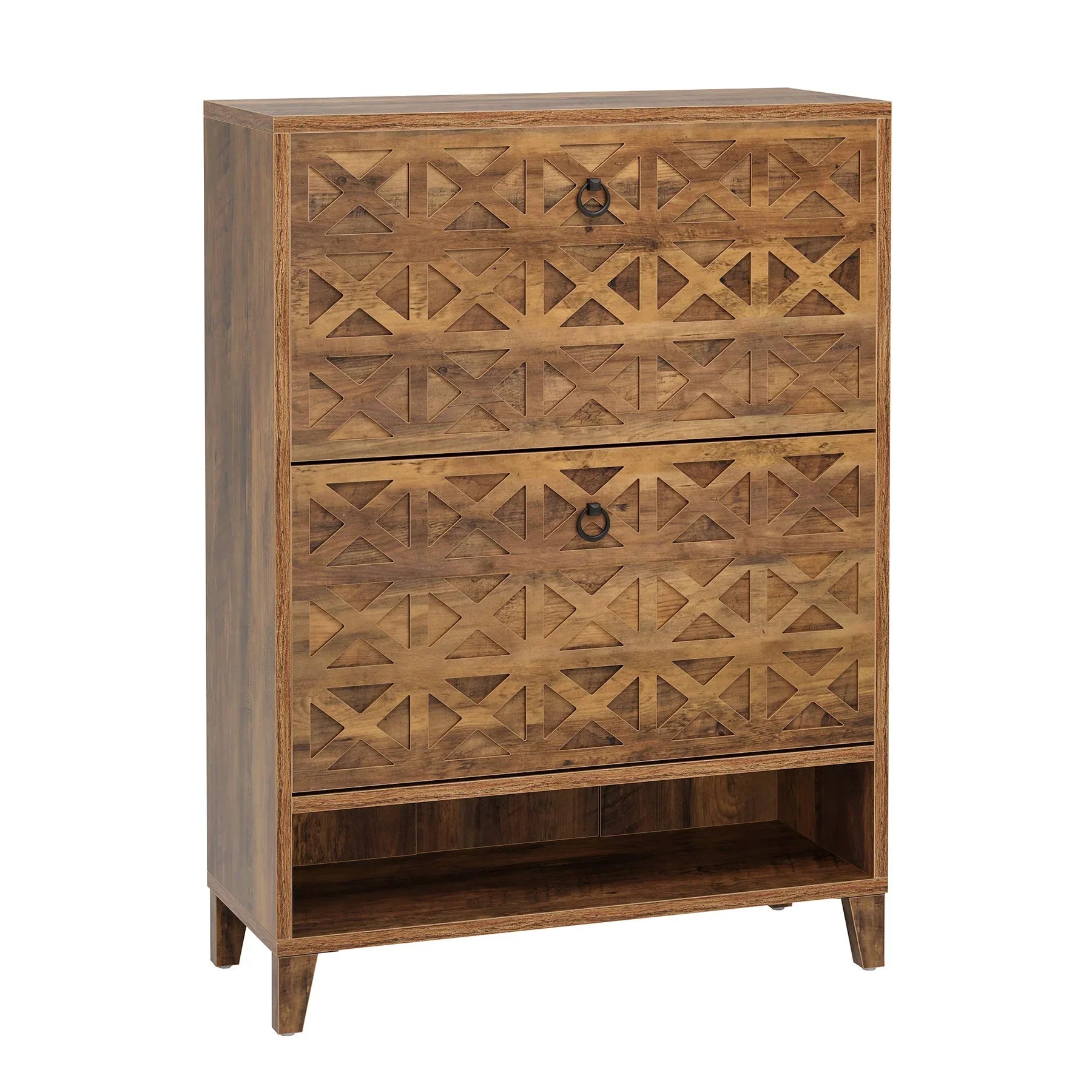 Schuh-Organizer 80 cm mit 2 Schubladen