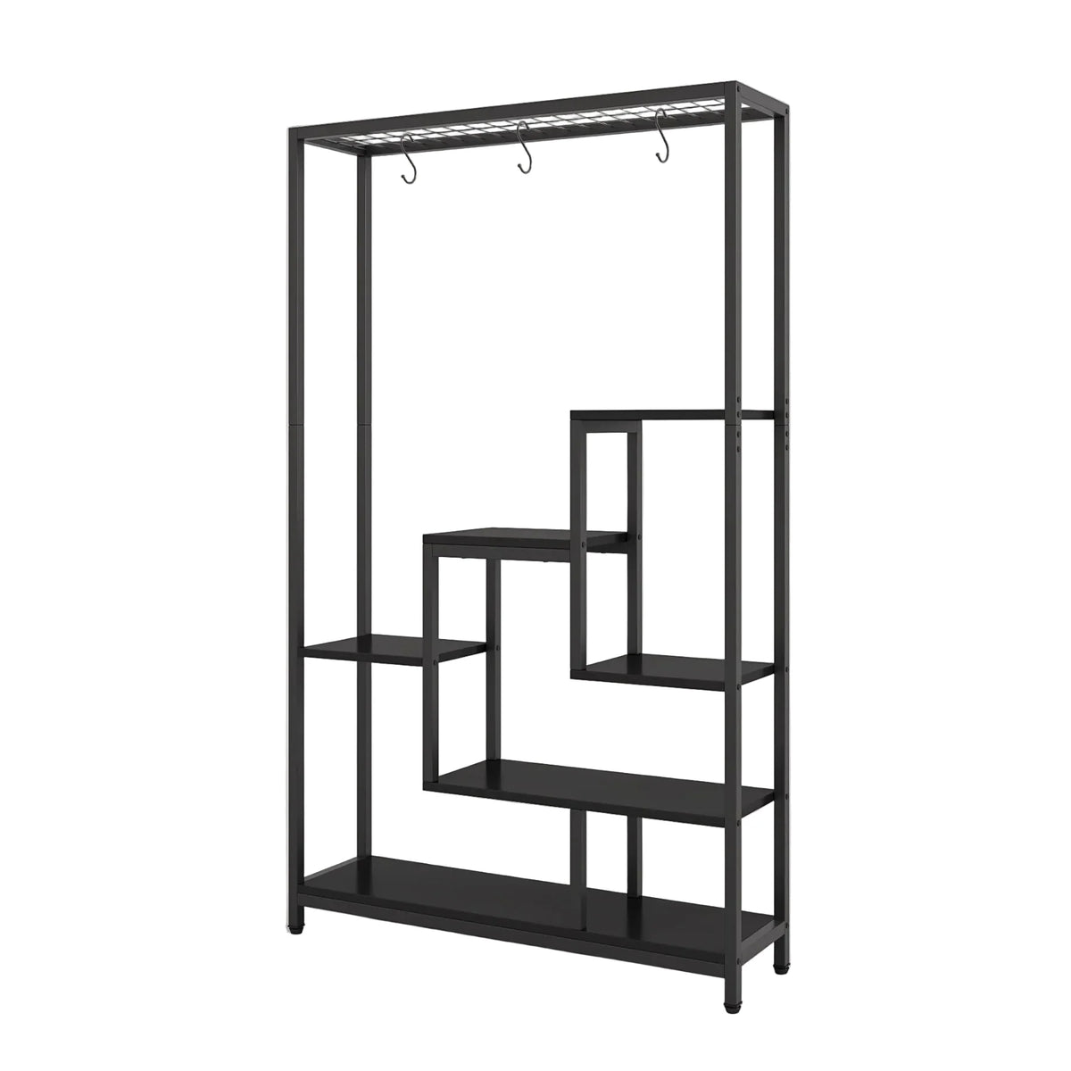 Pflanzenständer 180 cm mit 7 Ablagen und 6 S-Haken