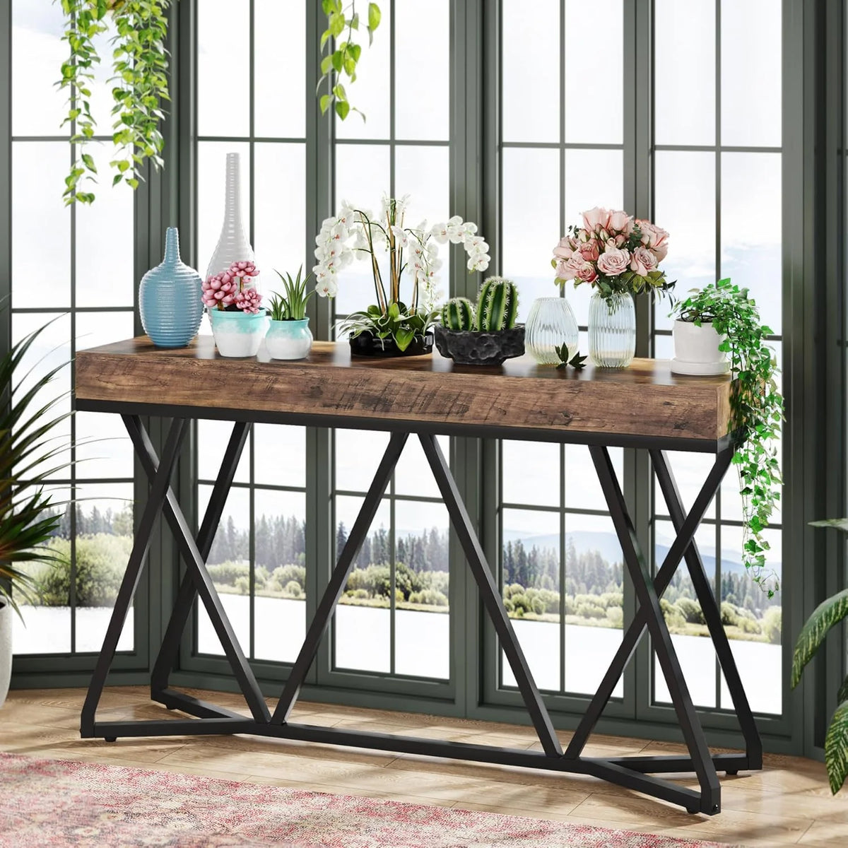 Rustikaler Konsolentisch 140cm