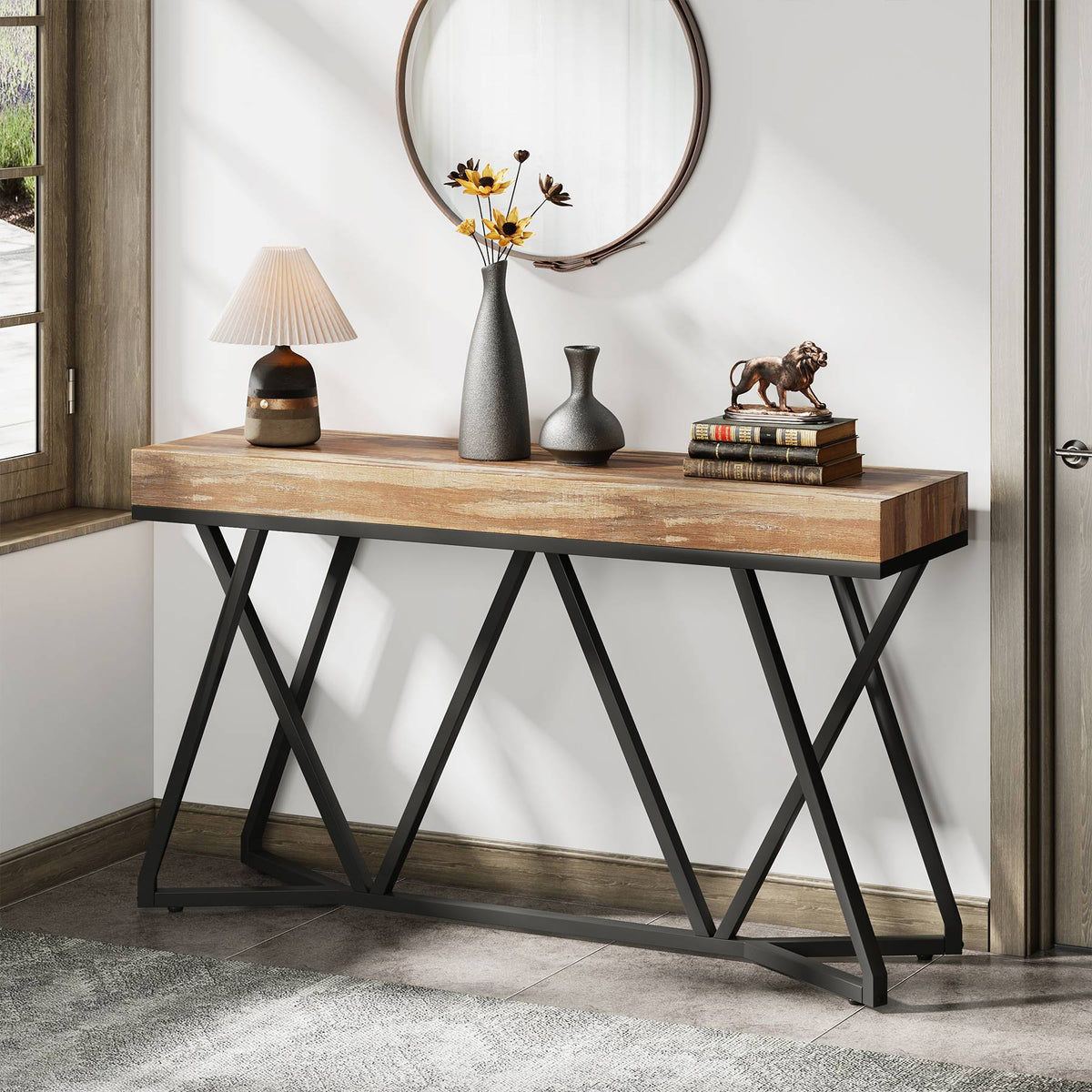 Rustikaler Konsolentisch 140cm