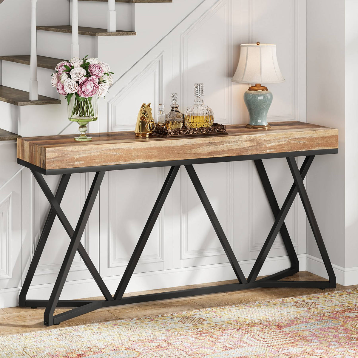 Rustikaler Konsolentisch 140cm