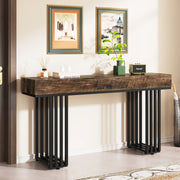 Konsolentisch 140 cm mit Metallbeinen
