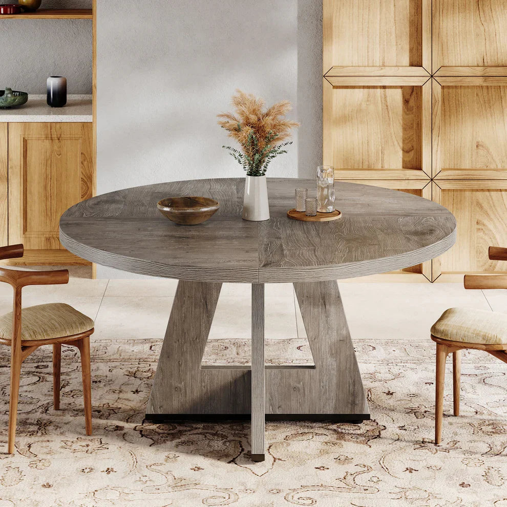 Runder Esstisch 120 cm im Farmhouse-Stil