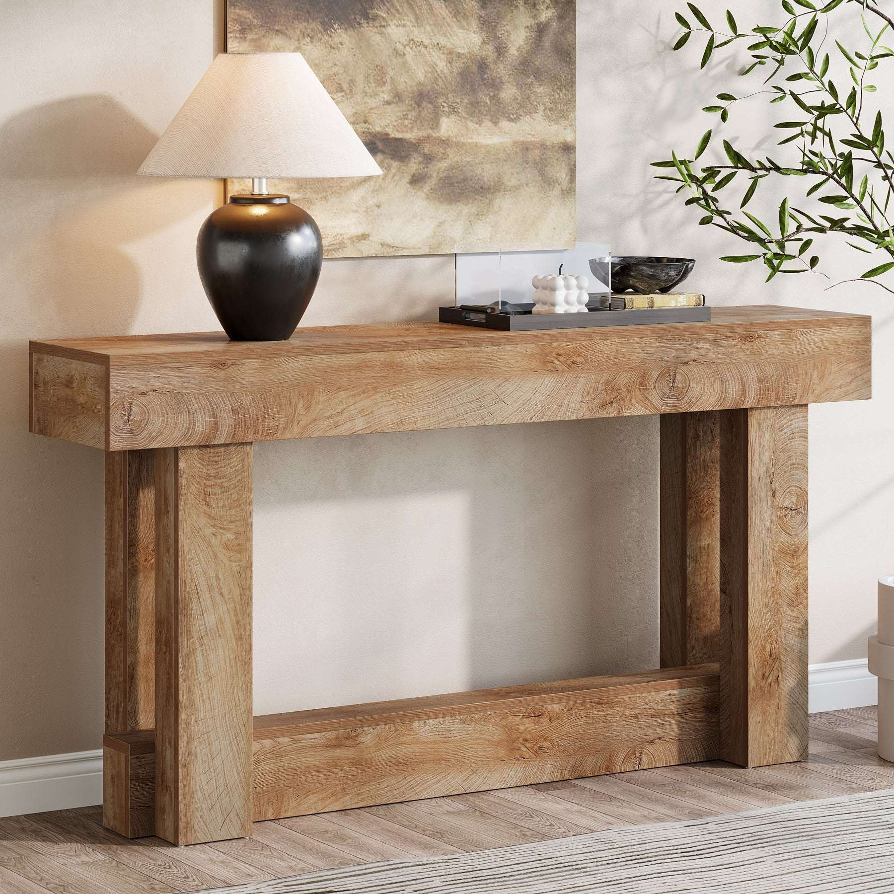 Konsolentisch aus Holz im Landhausstil