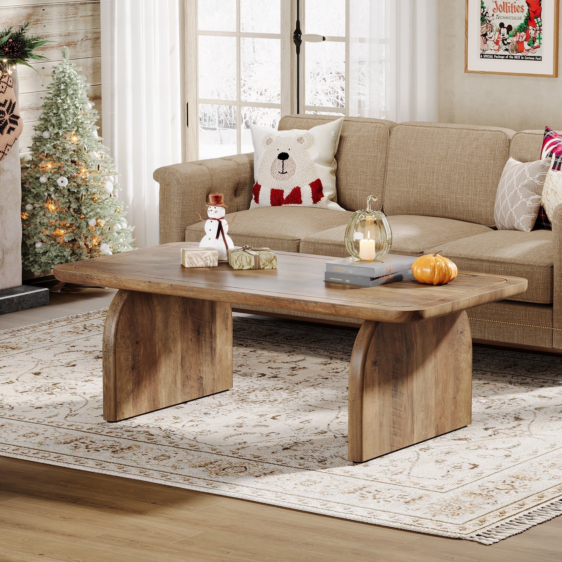 Rustikaler Couchtisch 120 cm