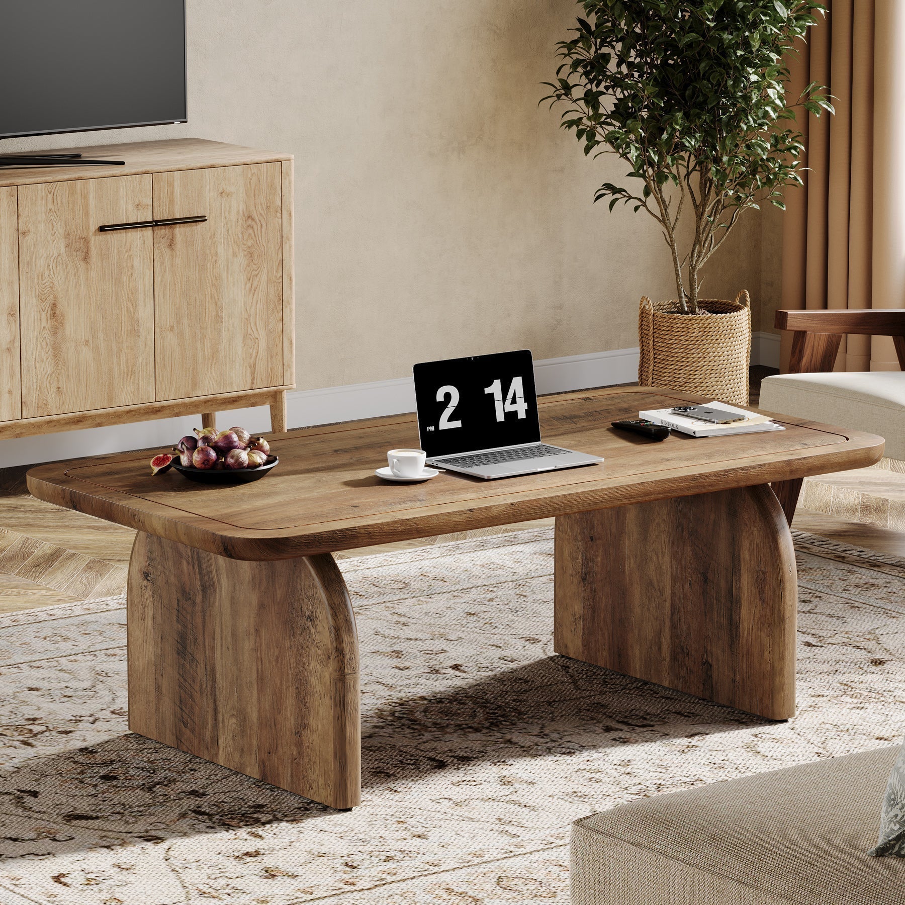 Rustikaler Couchtisch 120 cm