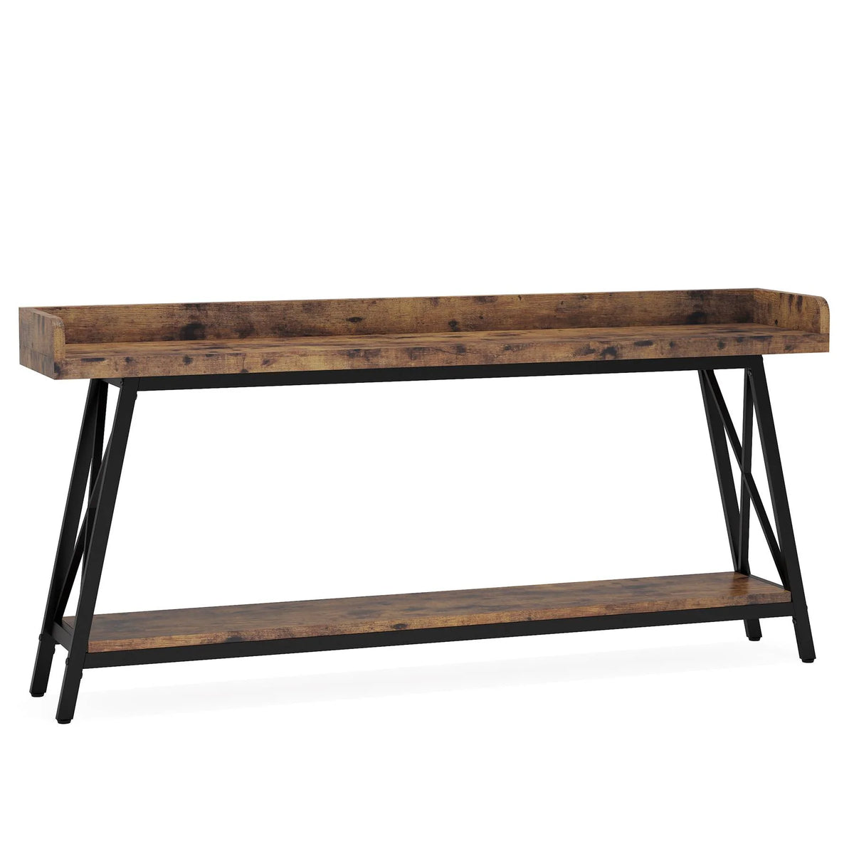 Industrieller Konsolentisch für Sofa, 180 cm