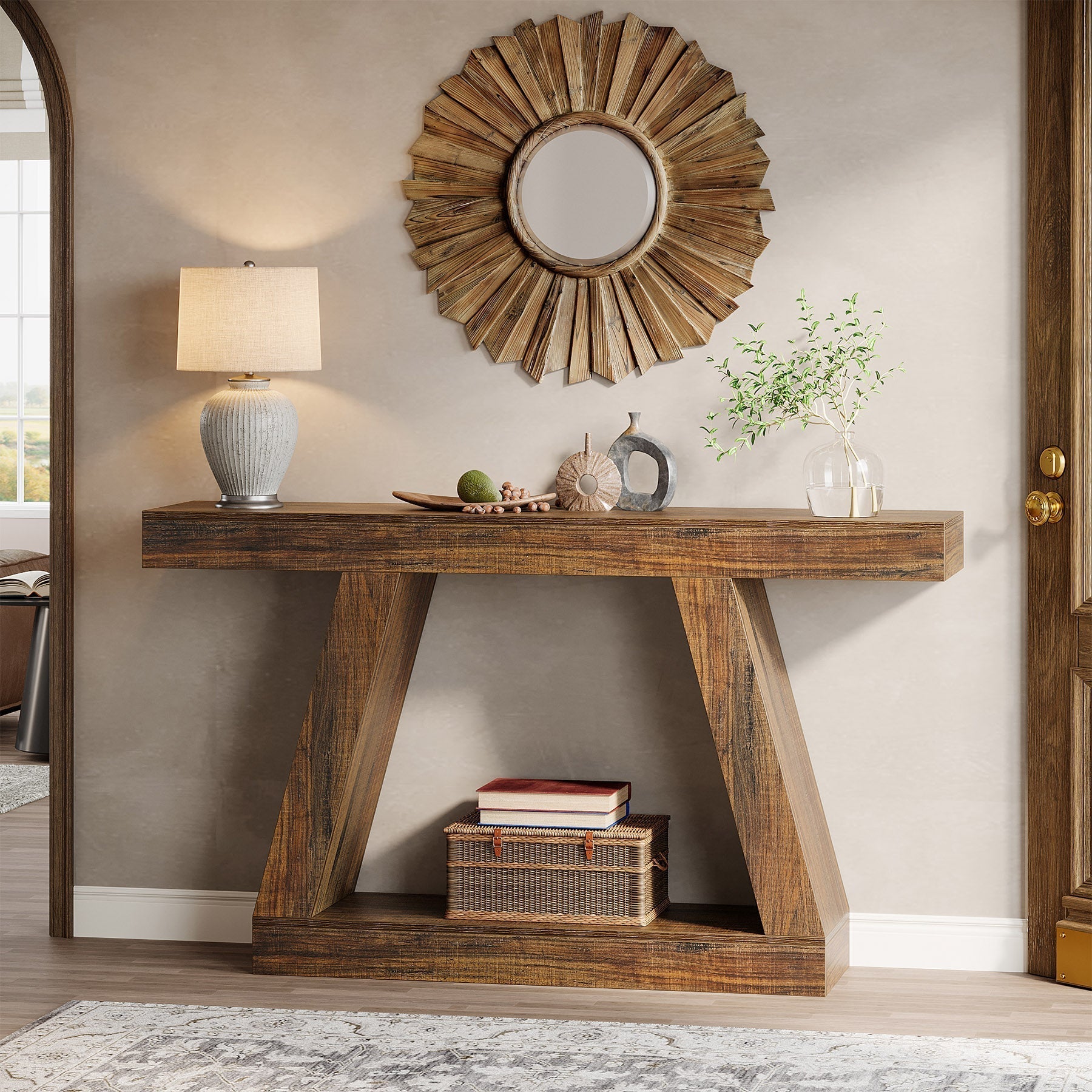 Konsolentisch im Landhausstil Provence, 140 cm