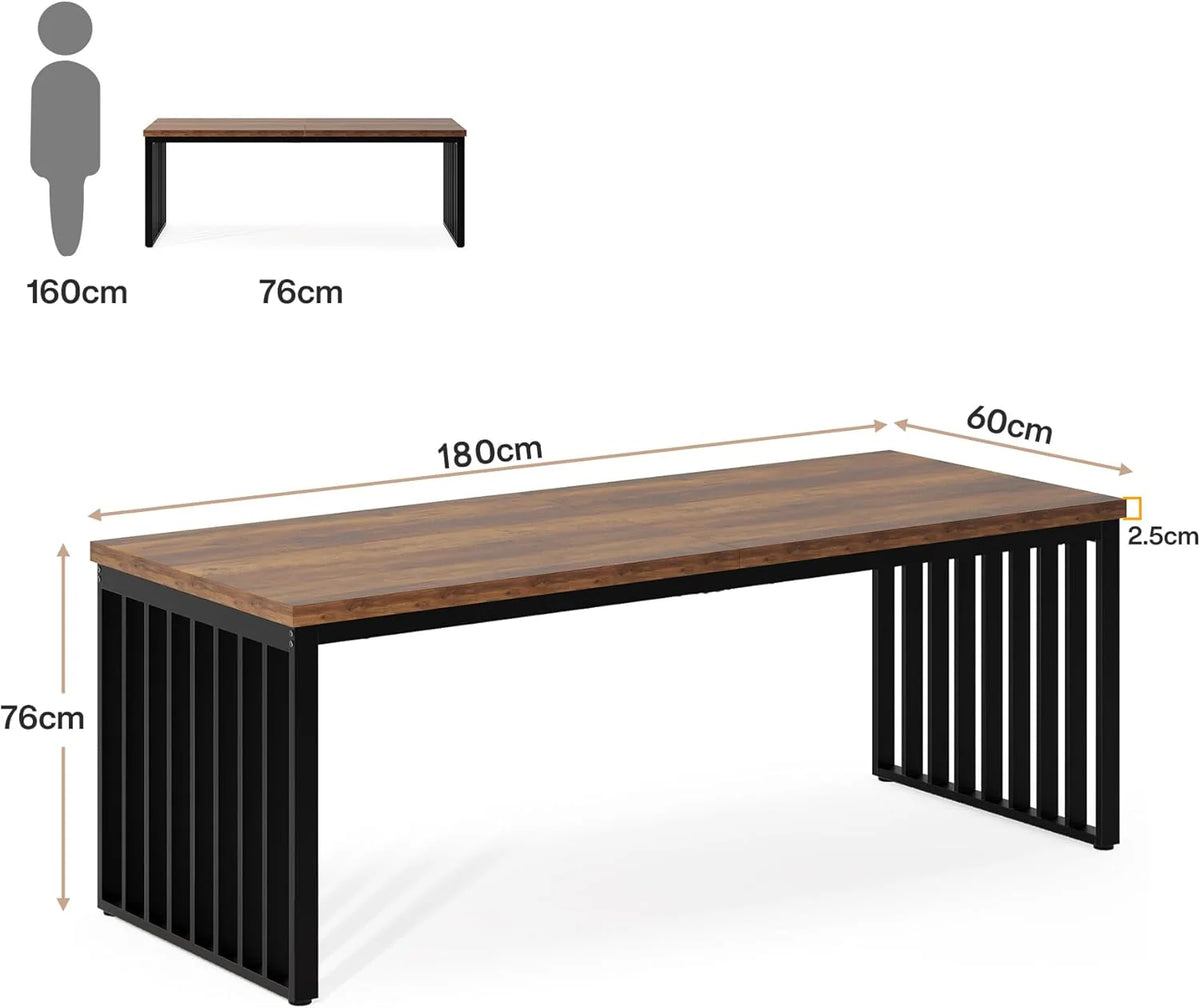 Moderner Esstisch 180cm - robuste Konstruktion
