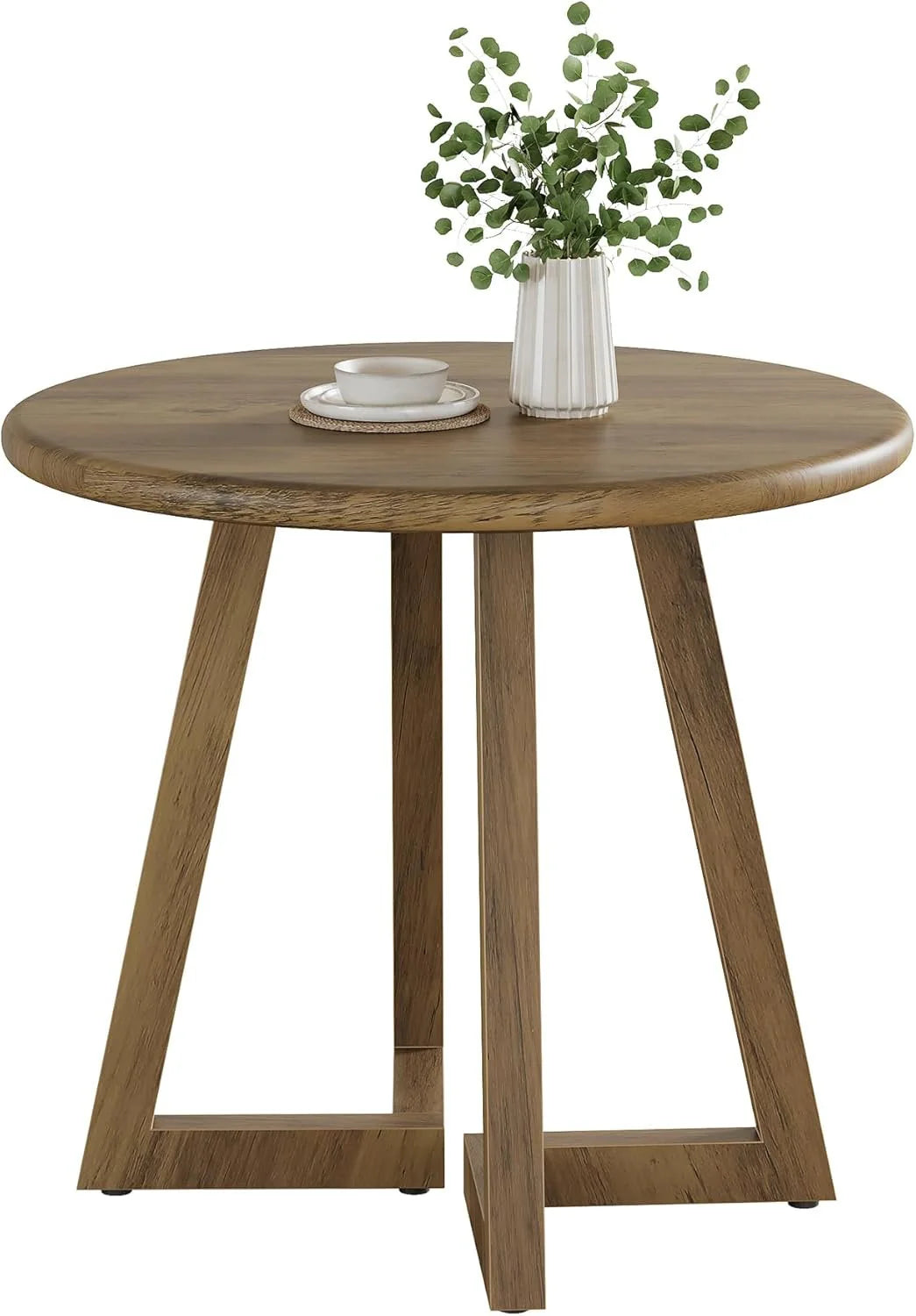 Kleiner runder Esstisch für 2-4 Personen 80 cm