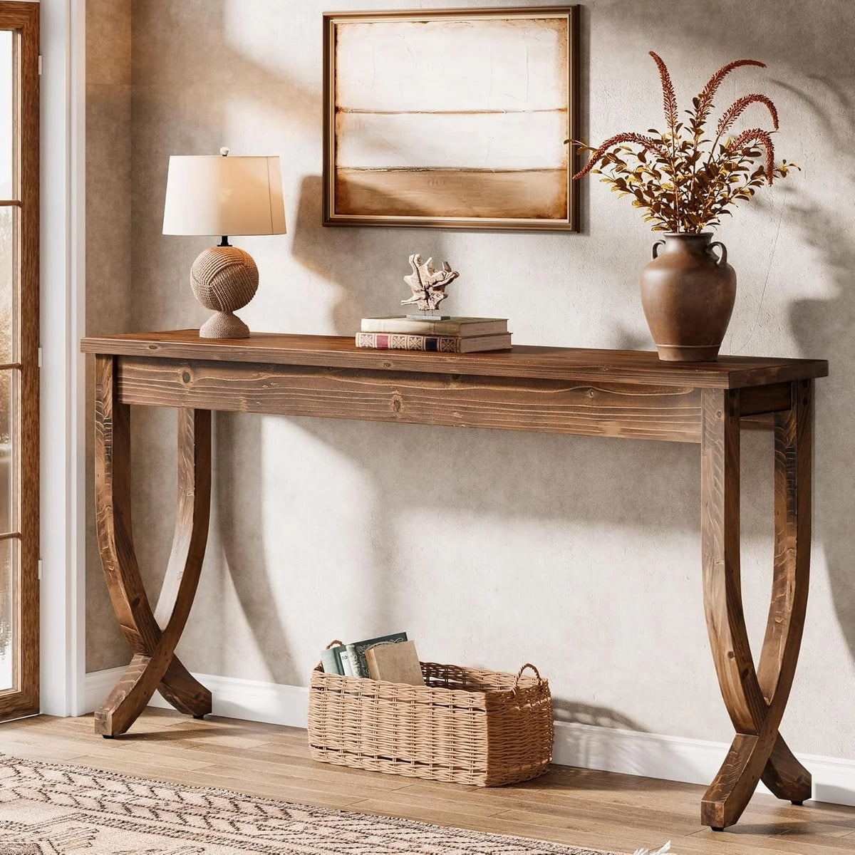 Konsole 160 cm aus Massivholz im Landhausstil