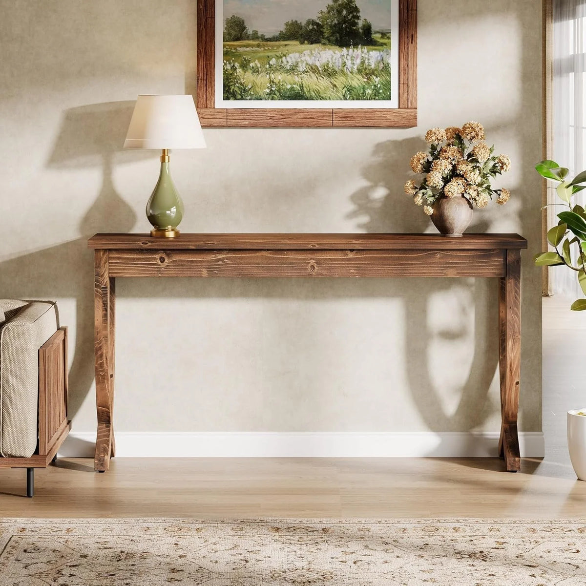 Konsole 160 cm aus Massivholz im Landhausstil