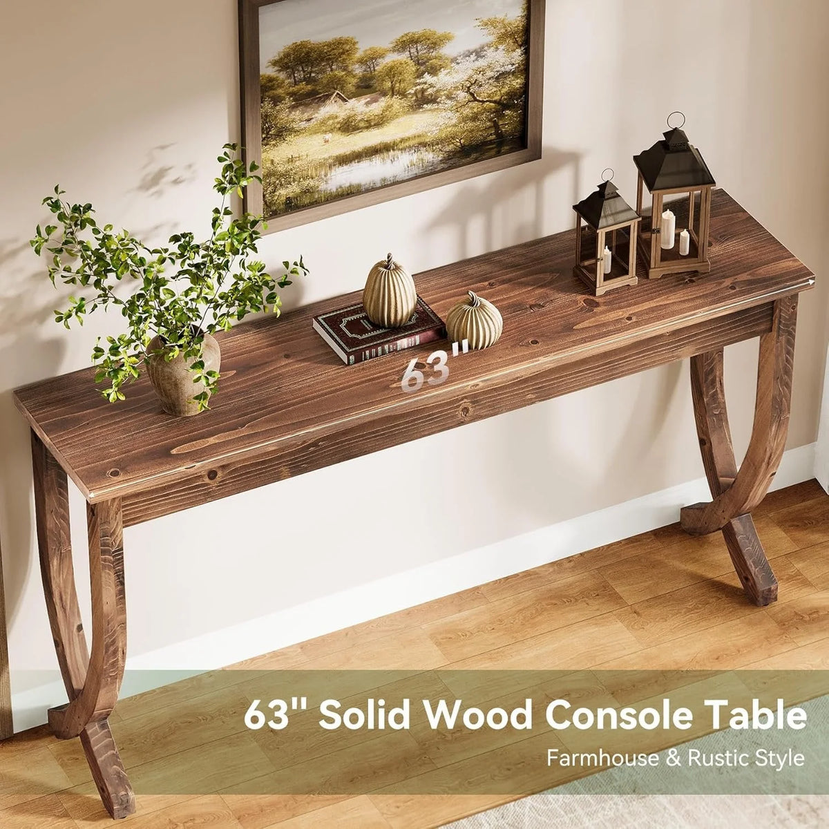 Konsole 160 cm aus Massivholz im Landhausstil