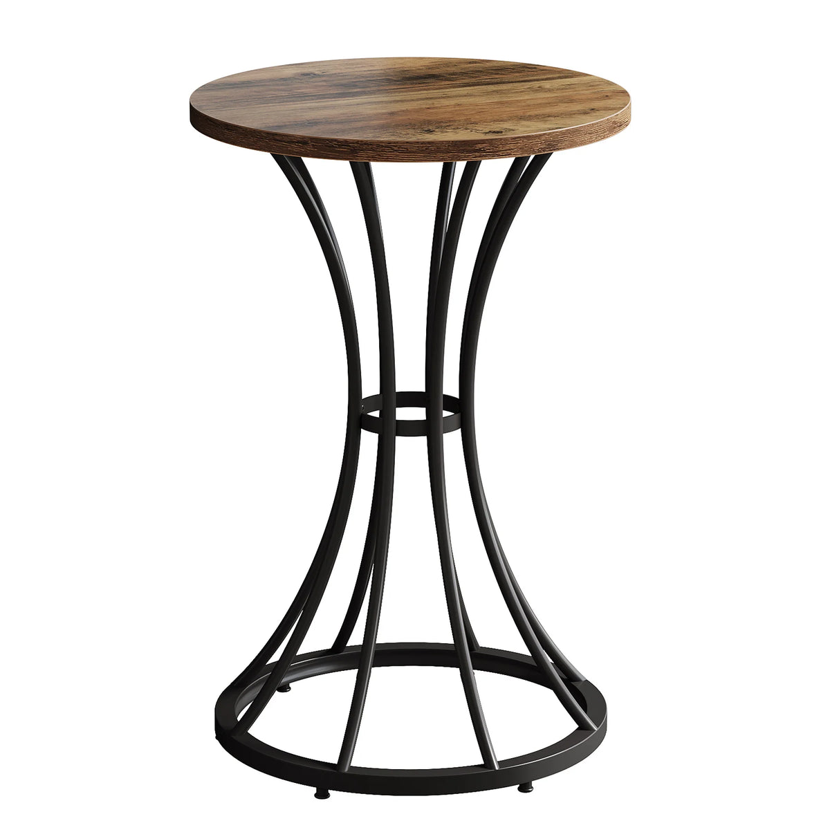 Runder Bartisch 95 cm mit Metallbein