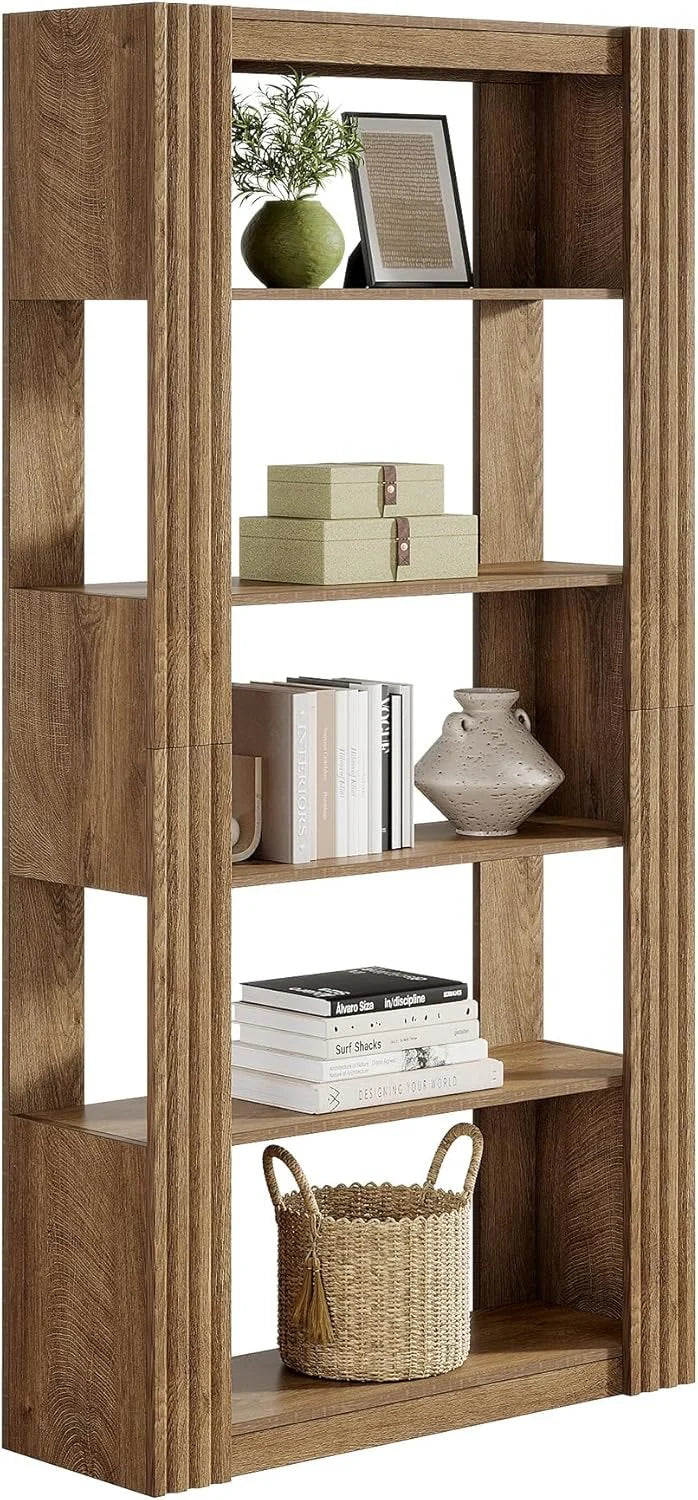 Hohes Bücherregal 180 cm mit 5 Ablagen