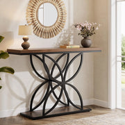 Konsole 120 cm mit Schmetterling-Metallgestell