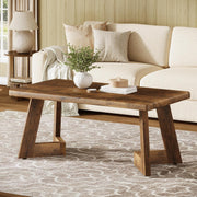 Couchtisch rustikal braun 120 x 60 cm