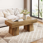 Couchtisch 120 cm rustikal braun