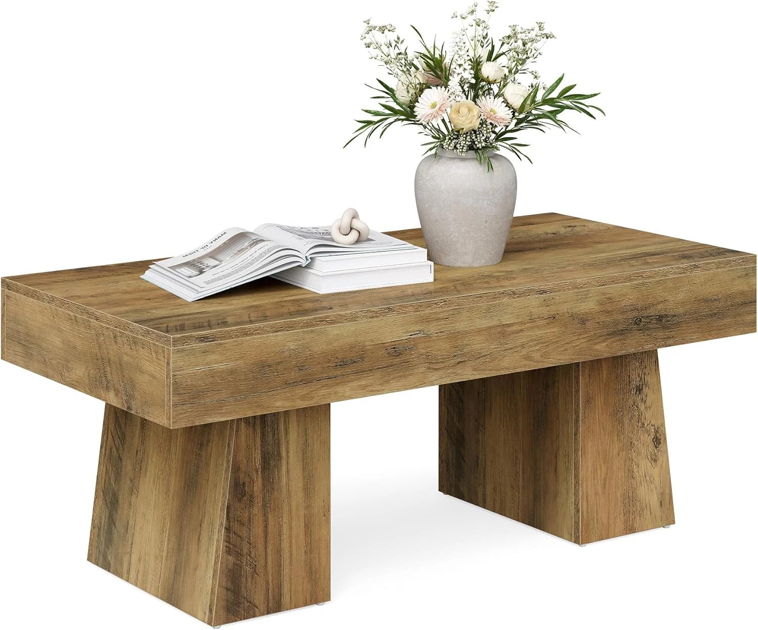 Couchtisch 120 cm rustikal braun