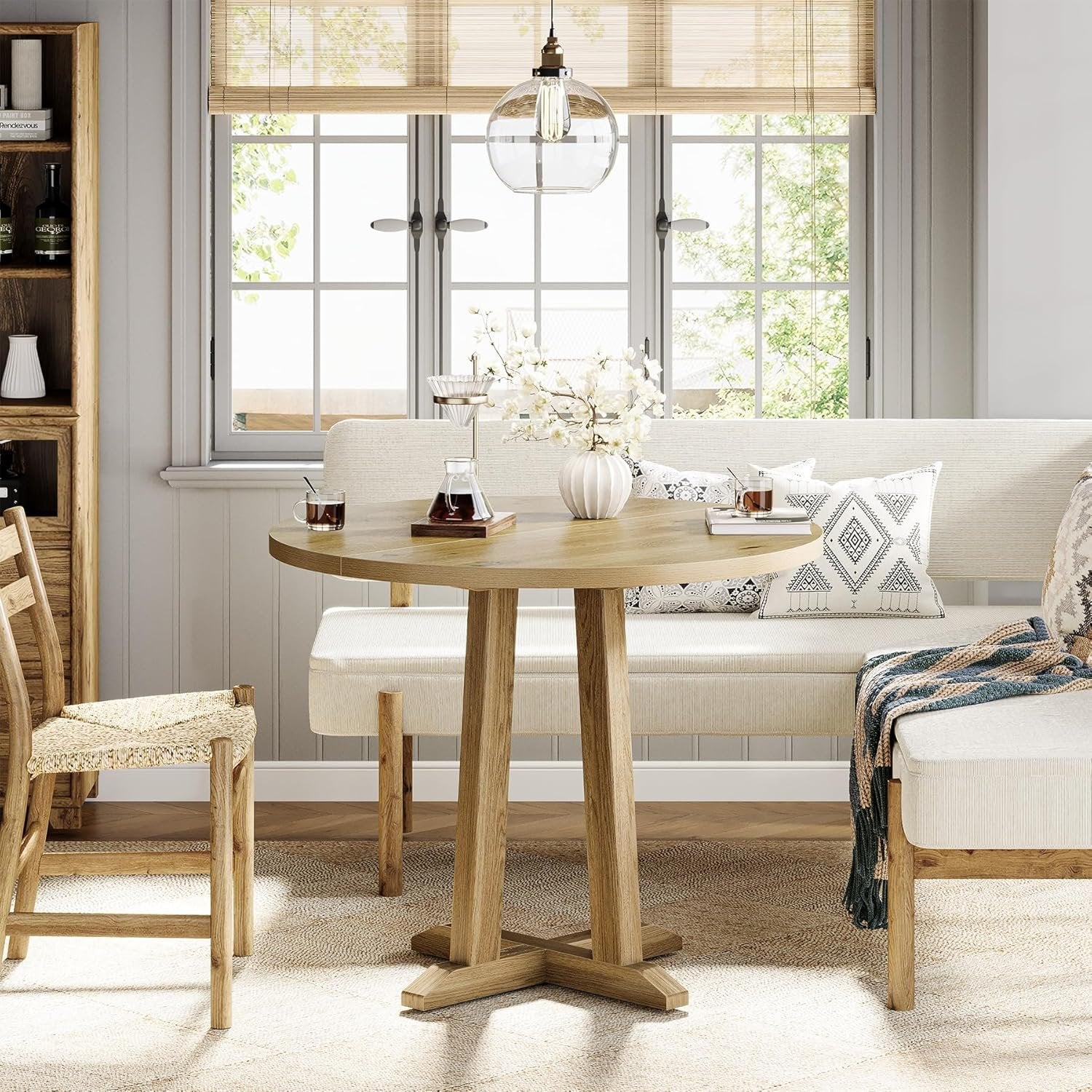 Runder Esstisch Farmhouse 80 cm