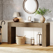 Konsolentisch im Landhausstil 150 cm, braun