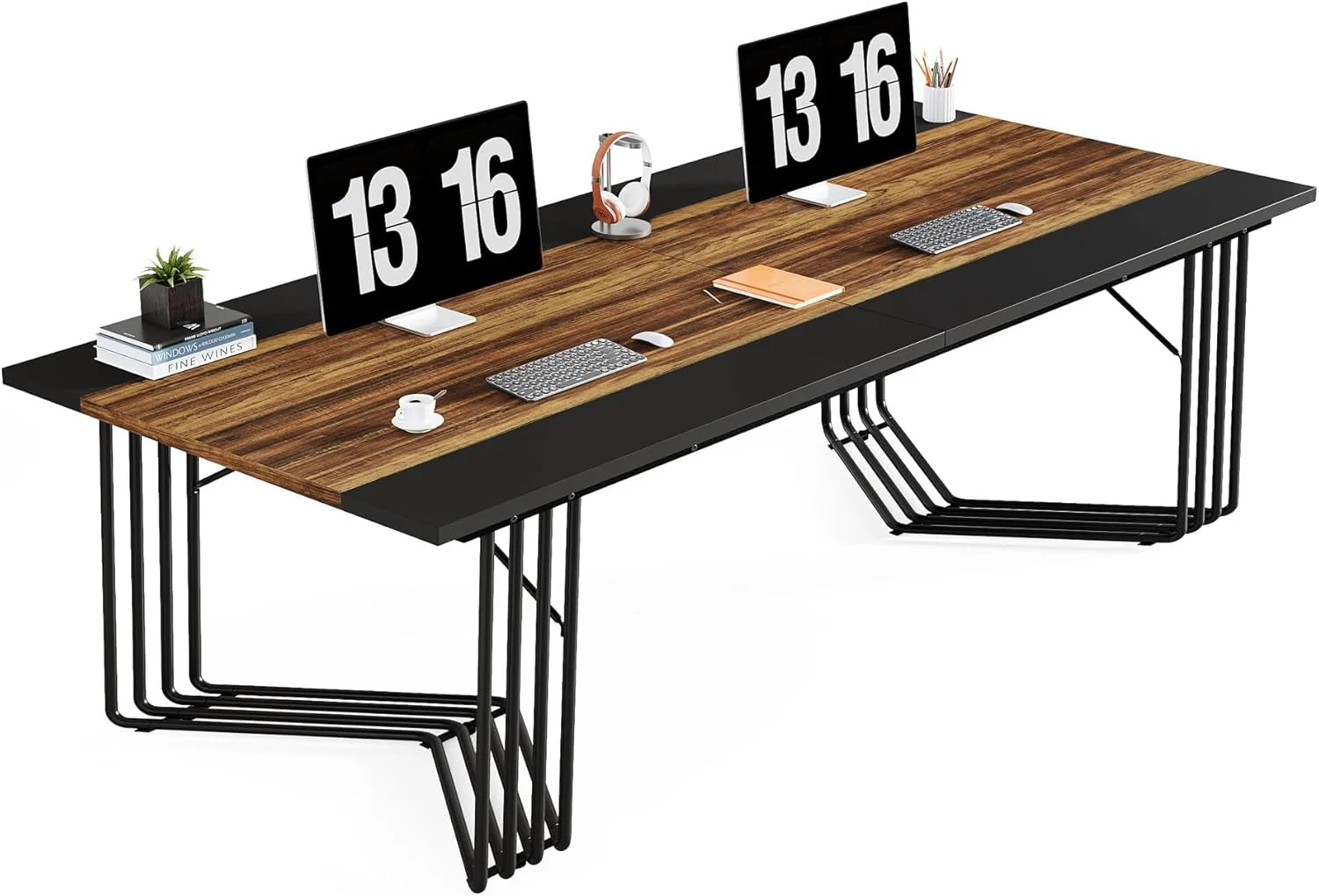 Konferenztisch 200x100 cm für 2 Personen