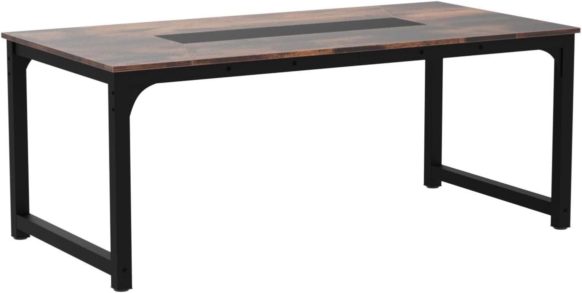Industrieller Esstisch 180 × 90 cm für 6–8 Personen